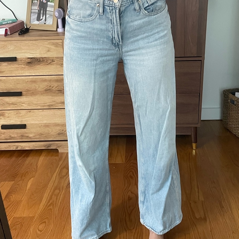 GAP wide leg jeans light denim